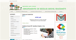 Desktop Screenshot of escolasmichelgiacometti.net